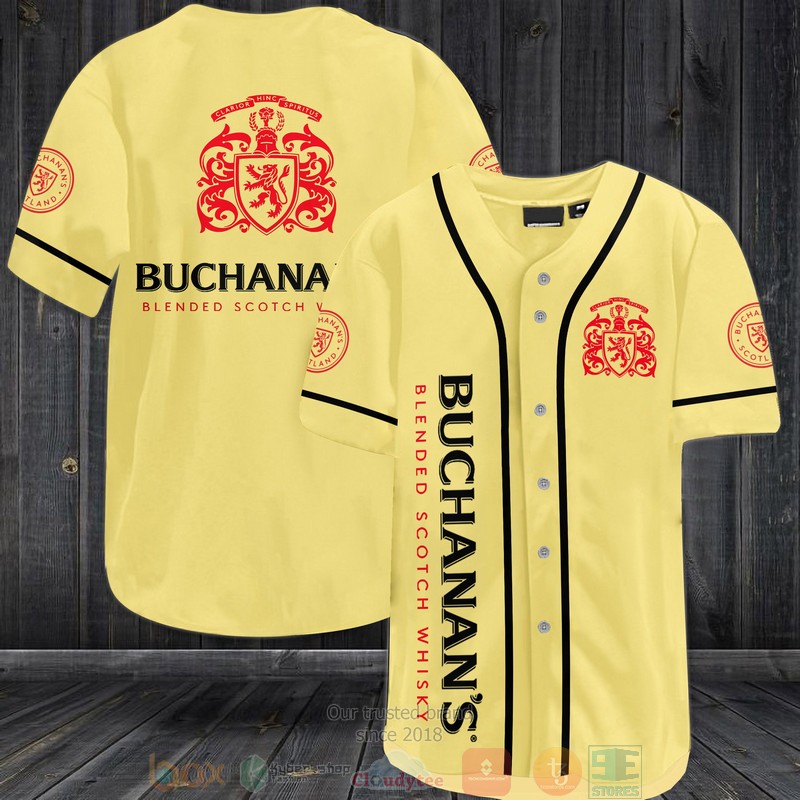 Buchanans Blended Scotch Whisky Baseball Jersey