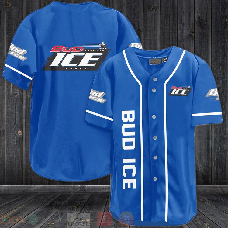 Bud Ice Baseball Jersey