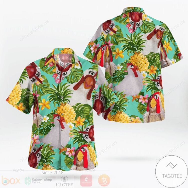 Camilla The Chicken The Muppet Hawaiian Shirt