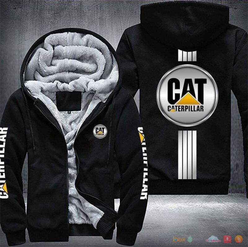 Caterpillar Fleece Hoodie Jacket