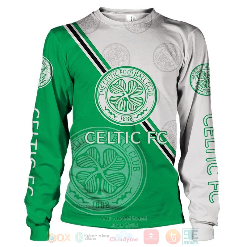 Celtic Football club 3D shirt hoodie 1 2 3 4 5 6 7 8 9 10 11 12 13 14 15