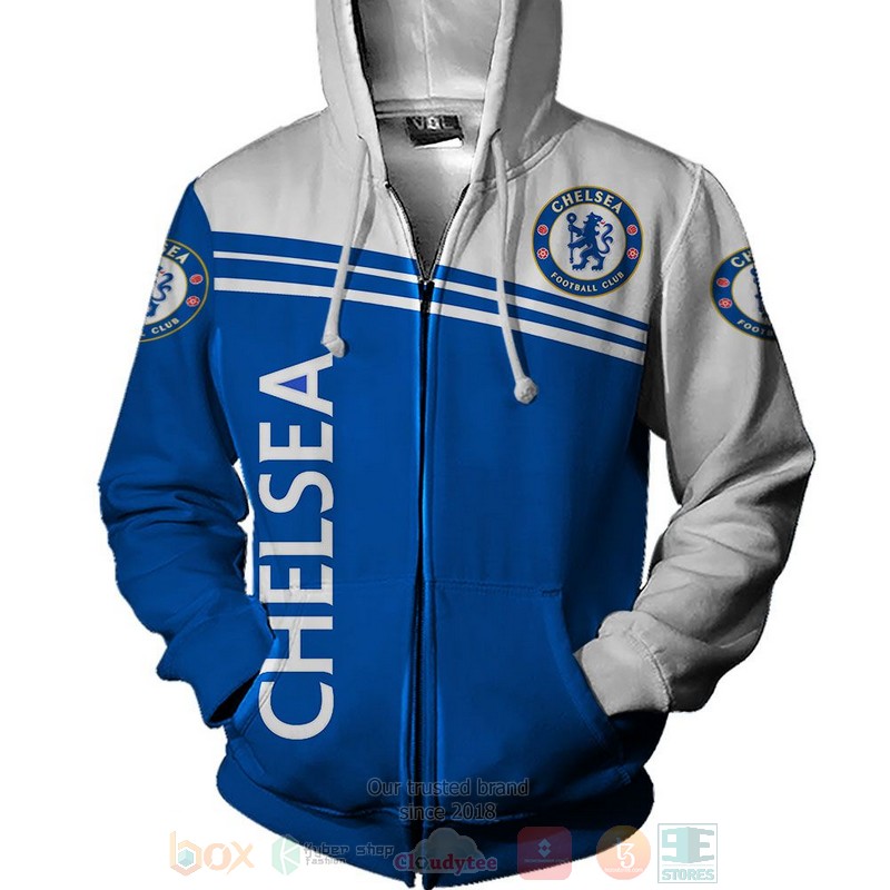 Chelsea FC 3D shirt hoodie 1 2 3 4 5 6 7 8 9 10 11 12 13 14 15 16 17 18