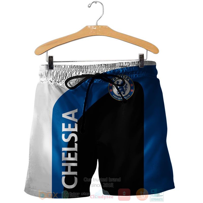 Chelsea FC white blue black 3D shirt hoodie 1 2 3 4 5 6 7 8 9 10 11