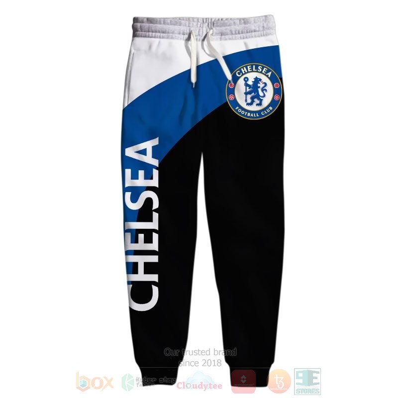 Chelsea FC white blue black 3D shirt hoodie 1 2 3 4 5 6 7 8 9 10 11 12 13 14 15 16