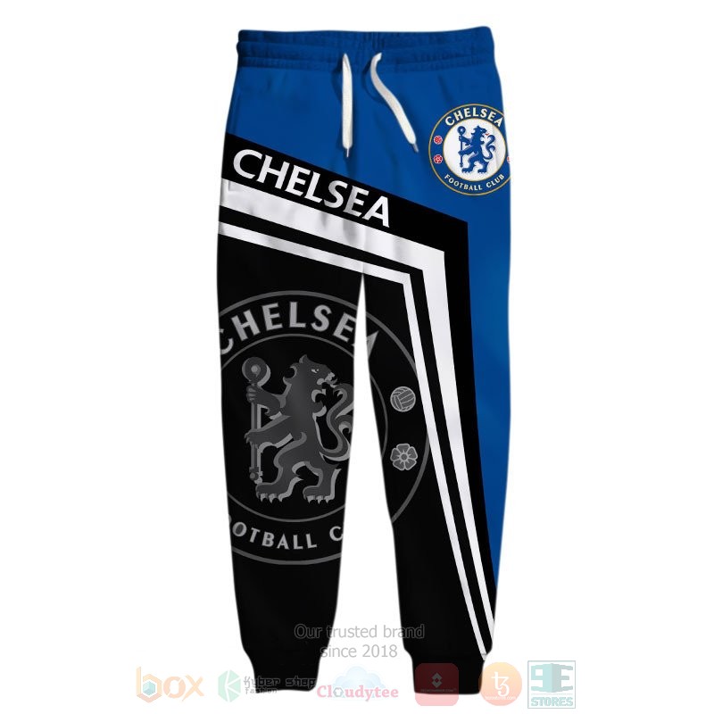 Chelsea Football Club blue black 3D shirt hoodie 1 2 3 4 5 6 7 8 9 10 11 12 13 14 15 16