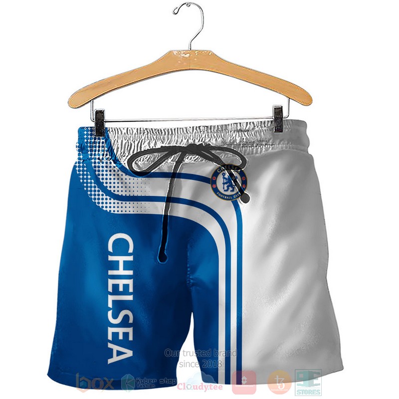 Chelsea Football Club blue white 3D shirt hoodie 1 2 3 4 5 6 7 8 9 10 11
