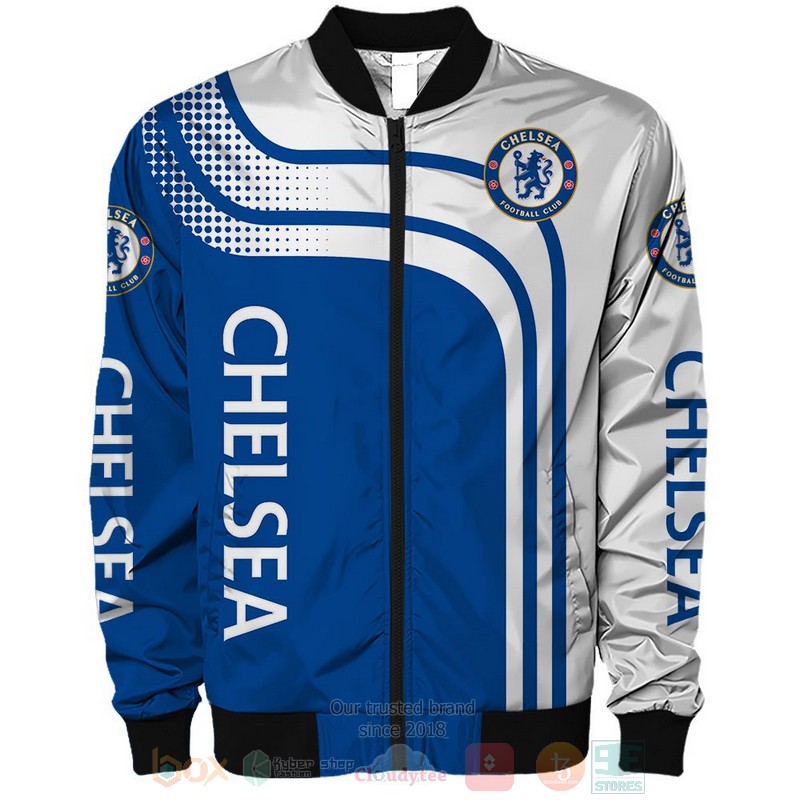 Chelsea Football Club blue white 3D shirt hoodie 1 2 3 4 5 6 7 8 9 10 11 12 13 14 15 16