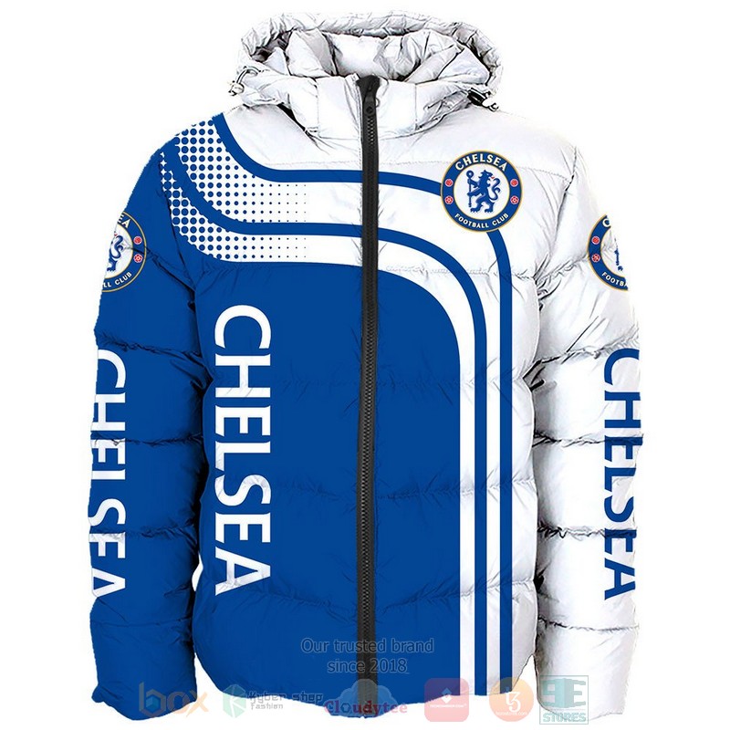 Chelsea Football Club blue white 3D shirt hoodie 1 2 3 4 5 6 7 8 9 10 11 12 13 14 15 16 17