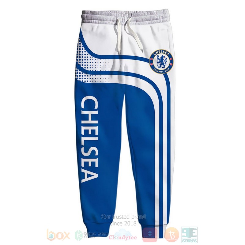 Chelsea Football Club blue white 3D shirt hoodie 1 2 3 4 5 6 7 8 9 10 11 12 13 14 15 16 17 18 19