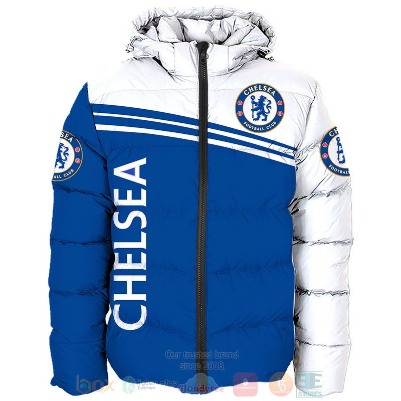 Chelsea Football Club white blue 3D shirt hoodie 1 2 3 4 5 6