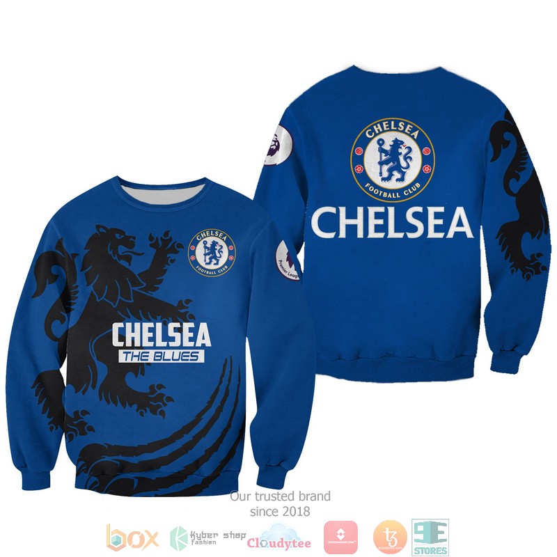 Chelsea The Blues 3d shirt hoodie 1 2 3 4 5 6 7 8 9 10 11 12 13