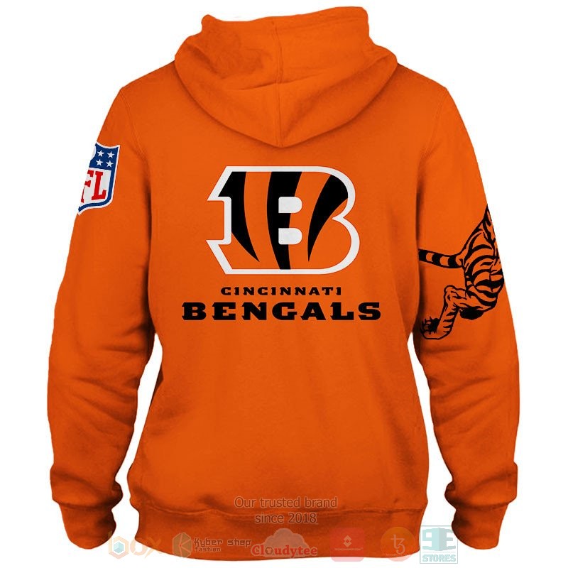Cincinnati Bengals Bengal Tiger 3D shirt hoodie 1 2 3 4 5 6 7 8 9 10 11 12 13