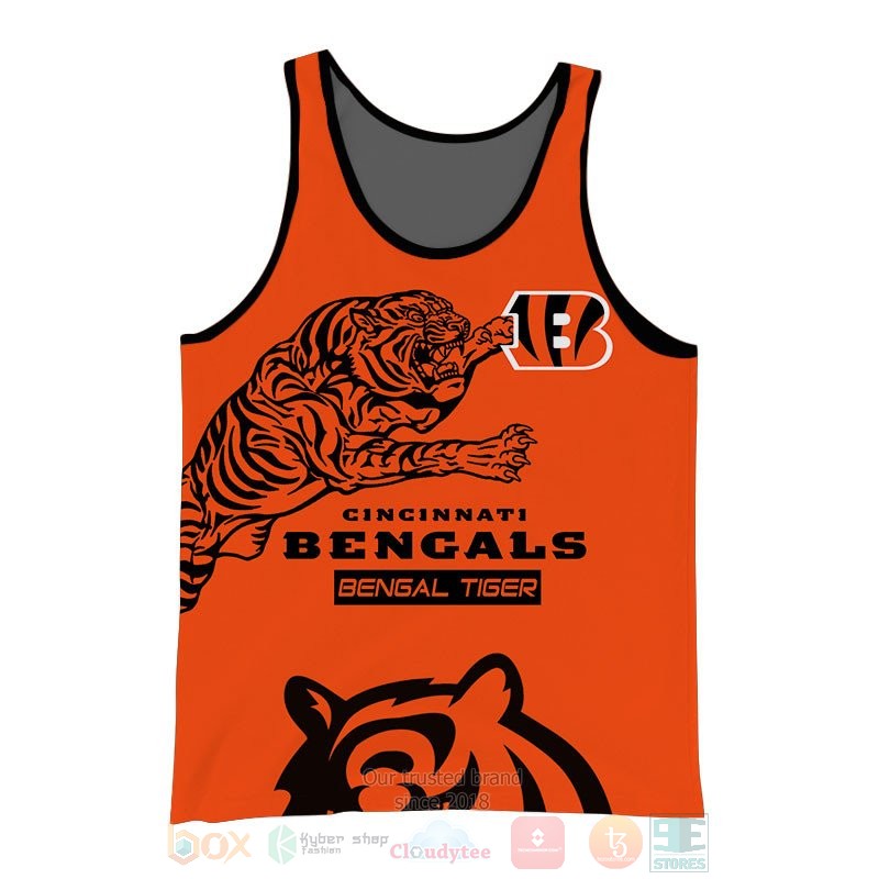 Cincinnati Bengals Bengal Tiger 3D shirt hoodie 1 2 3 4 5 6 7 8 9 10 11 12 13 14 15 16 17 18 19 20 21 22