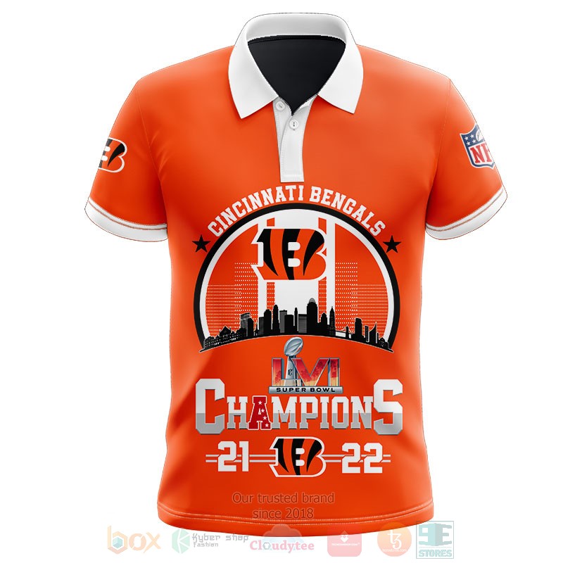 Cincinnati Bengals Champions 3D shirt hoodie 1 2 3 4 5 6 7 8