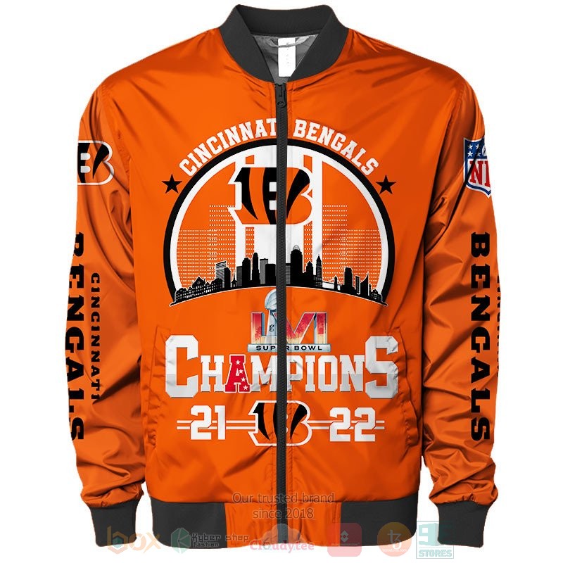 Cincinnati Bengals Champions 3D shirt hoodie 1 2 3 4 5 6 7 8 9 10 11 12 13 14 15 16 17