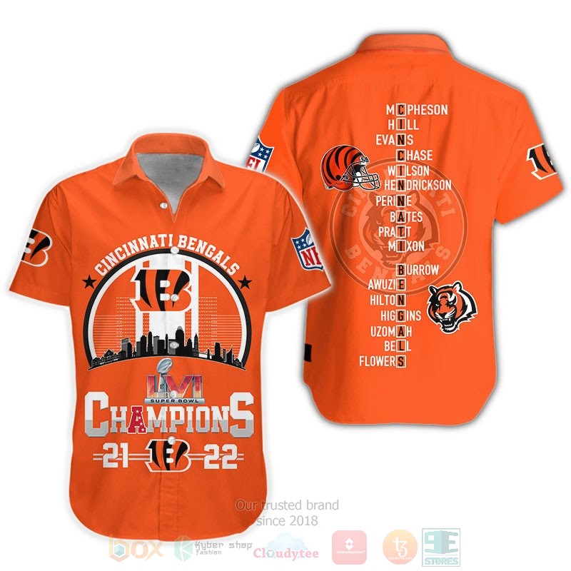 Cincinnati Bengals Champions 3D shirt hoodie 1 2 3 4 5 6 7 8 9 10 11 12 13 14 15 16 17 18 19