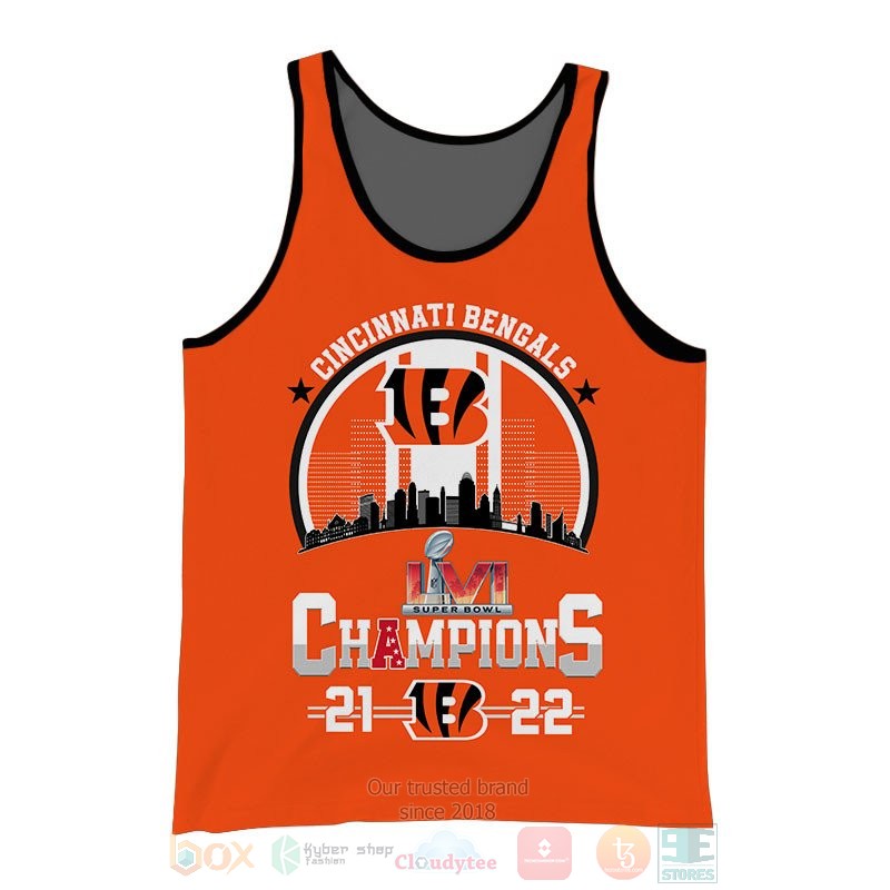 Cincinnati Bengals Champions 3D shirt hoodie 1 2 3 4 5 6 7 8 9 10 11 12 13 14 15 16 17 18 19 20 21 22