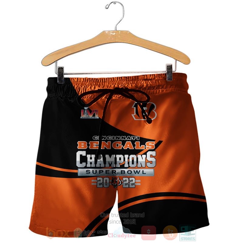 Cincinnati Bengals NLF Champions Super Bowl 2022 3D shirt hoodie 1 2 3 4 5 6 7 8 9 10 11 12 13 14 15 16 17 18 19 20 21 22 23