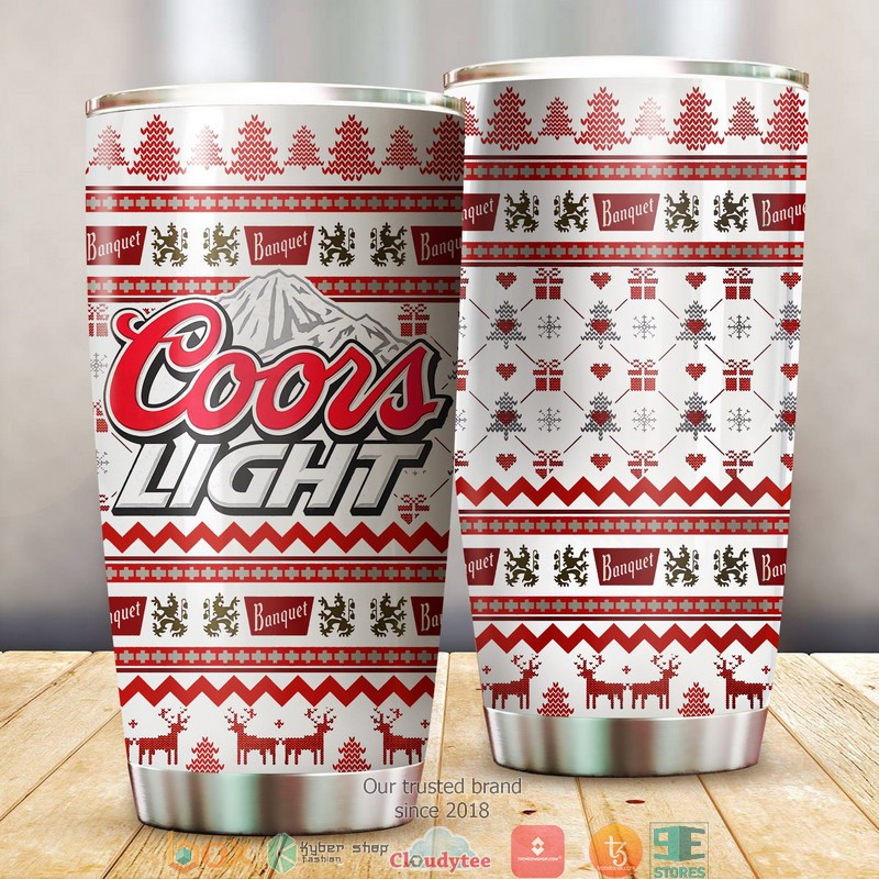 Coors Light Christmas Tumbler