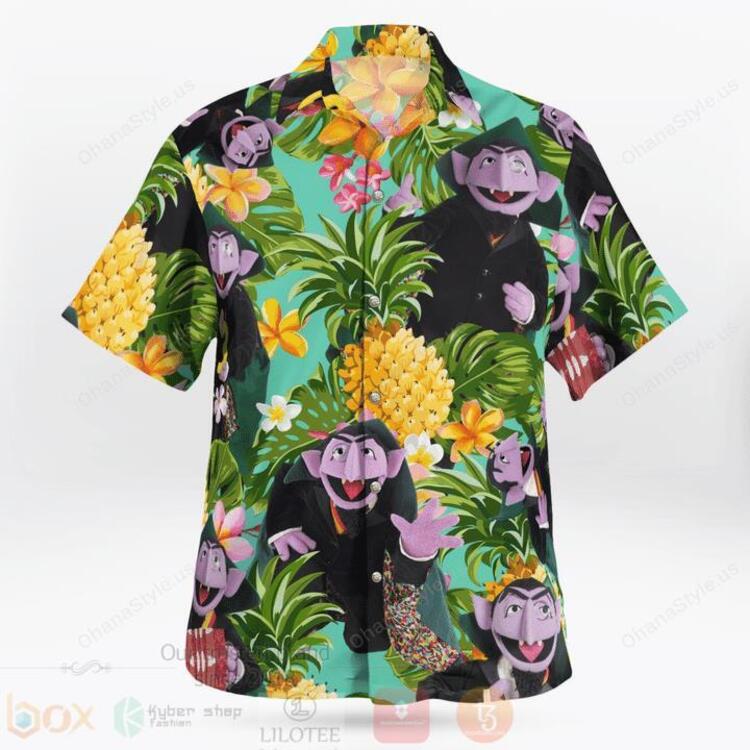 Count Von Count The Muppet Hawaiian Shirt 1