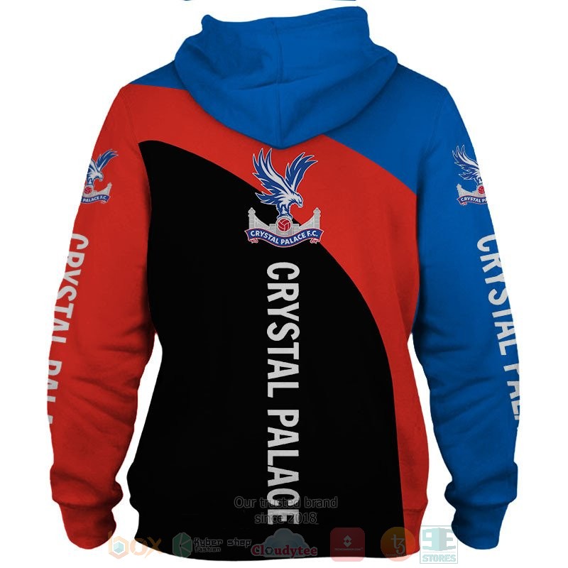 Crystal Palace blue red black 3D shirt hoodie 1 2 3 4 5 6 7 8 9 10 11 12 13