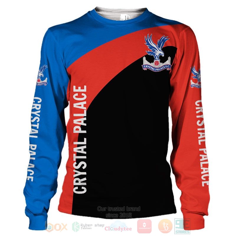 Crystal Palace blue red black 3D shirt hoodie 1 2 3 4 5 6 7 8 9 10 11 12 13 14 15