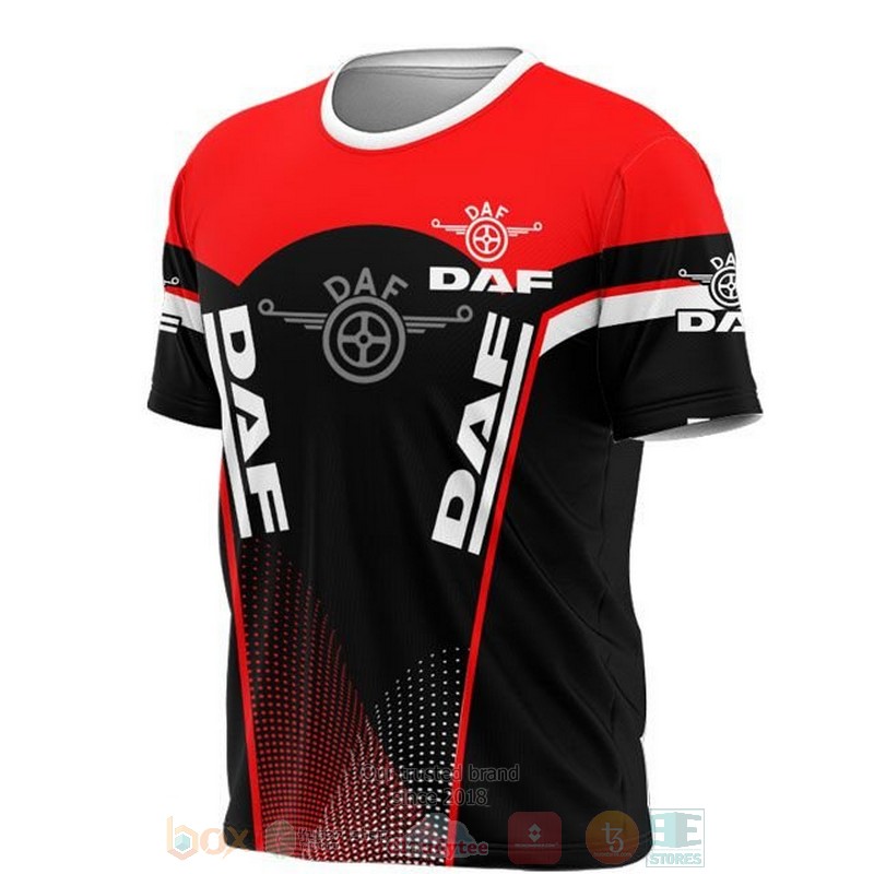 DAF red black 3D shirt hoodie 1 2 3 4 5 6 7 8 9 10 11 12 13 14 15 16 17 18 19 20 21