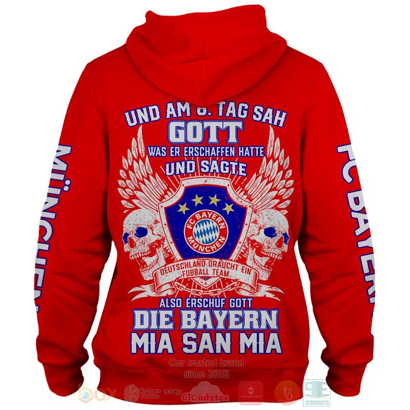 FC Bayern Munchen 3D shirt hoodie 1 2 3 4 5 6 7 8 9 10 11 12 13