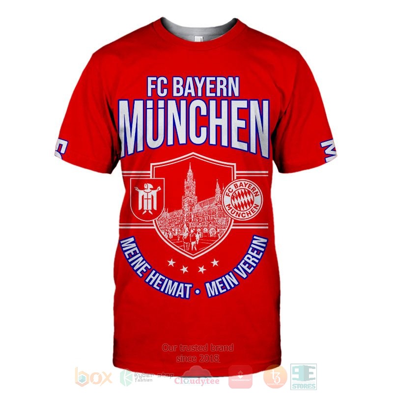 FC Bayern Munchen 3D shirt hoodie 1 2 3 4 5 6 7 8 9 10 11 12 13 14 15 16 17 18 19 20 21