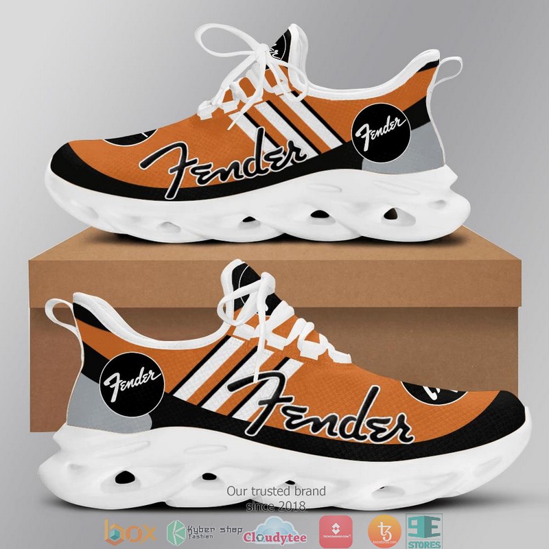 Fender Orange Grey Clunky Sneaker shoes