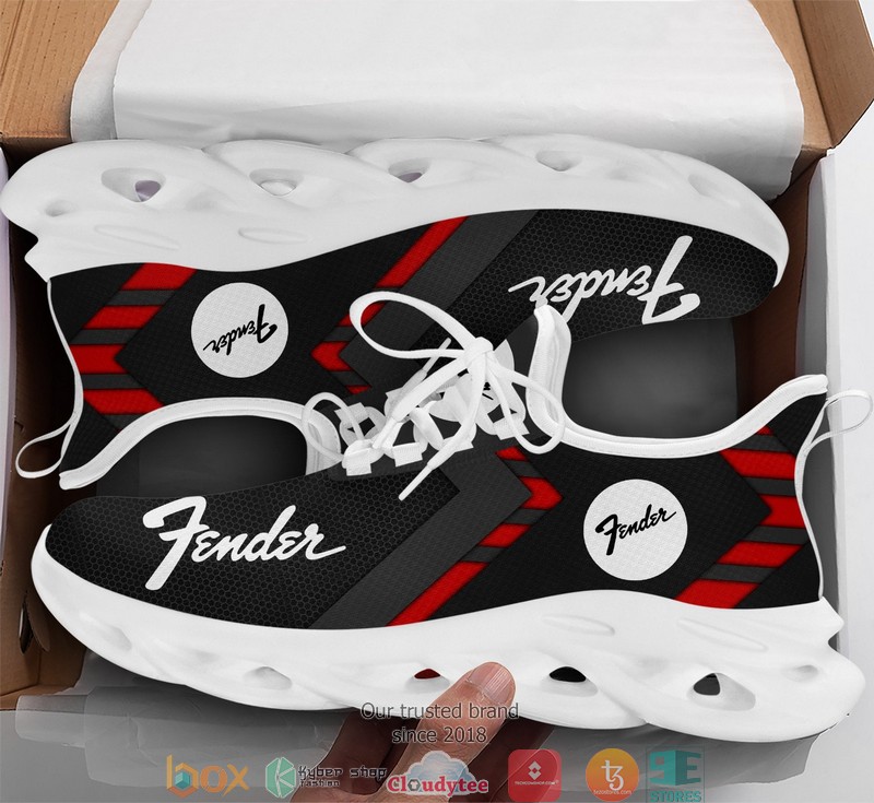 Fender Red line black Clunky Sneaker shoes