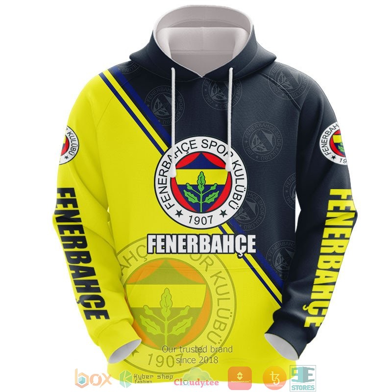 Fenerbahce 1907 3d shirt hoodie 1 2 3 4 5 6 7 8 9 10 11 12