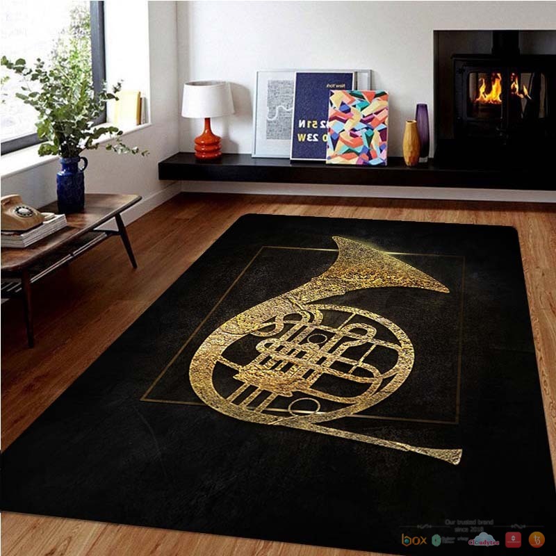 French horn Musical instrument Rug Carpet