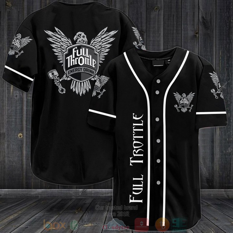 Full Throttle Energy Drink Baseball Jersey