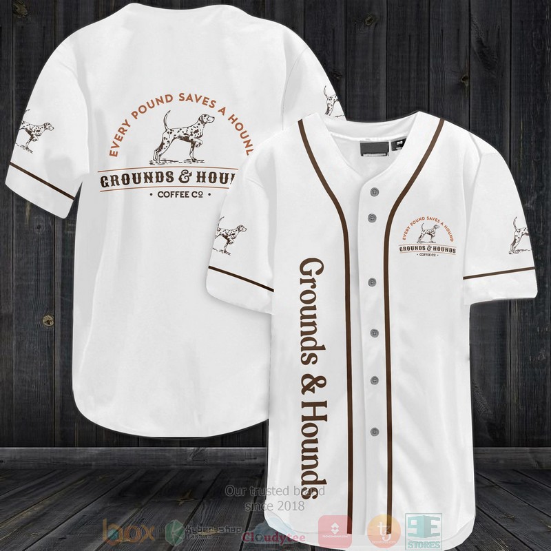 Grounds Hounds Coffee Baseball Jersey