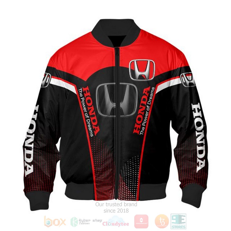 Honda The Power of Dreams red black 3D shirt hoodie 1 2 3 4 5