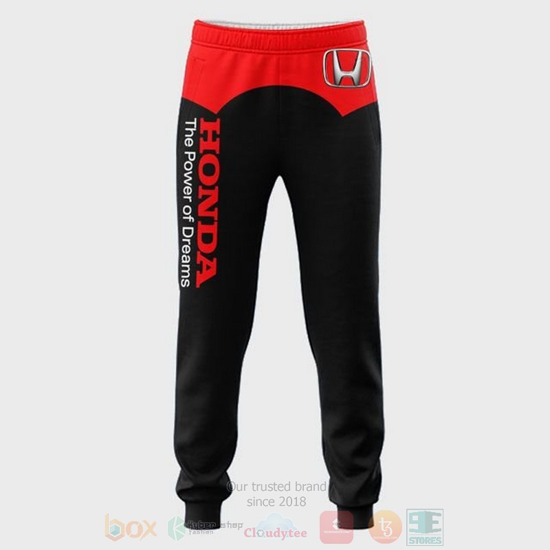 Honda The Power of Dreams red black 3D shirt hoodie 1 2 3 4 5 6 7 8 9 10 11 12 13 14 15 16