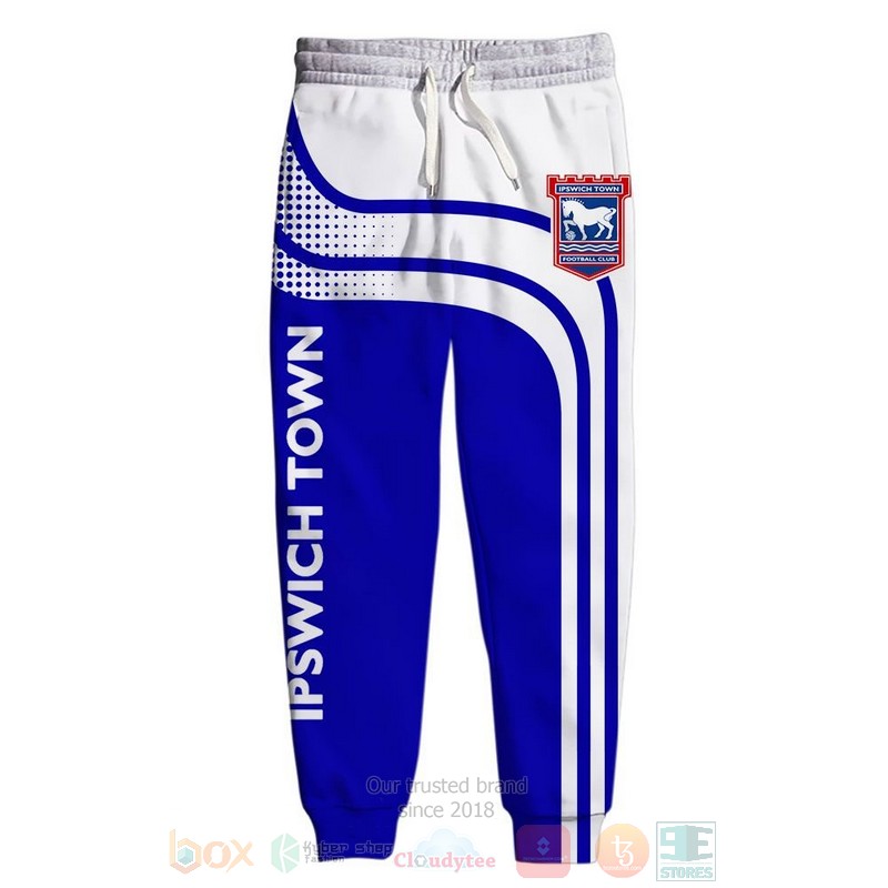 Ipswich Town FC blue white 3D shirt hoodie 1 2 3 4 5 6 7 8 9 10 11 12 13 14 15 16 17 18 19 20
