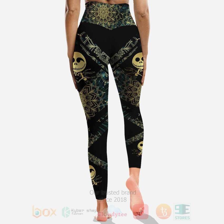 Jack Skellington You Matter Semicolon Eyes Personalized Suicide Prevention Custom Name 3D Hoodie Leggings 1 2 3