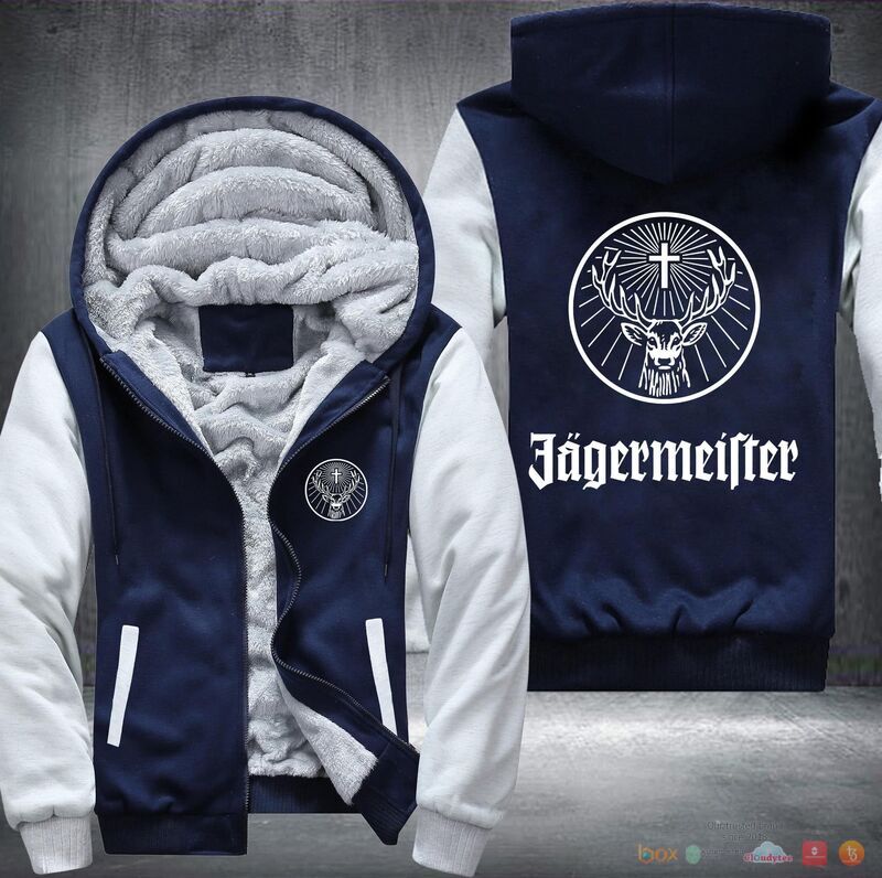 Jagermeister Fleece Hoodie Jacket 1