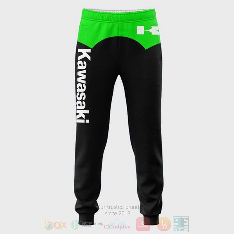 Kawasaki green black 3D shirt hoodie 1 2 3 4 5 6 7 8 9 10 11 12 13 14 15 16