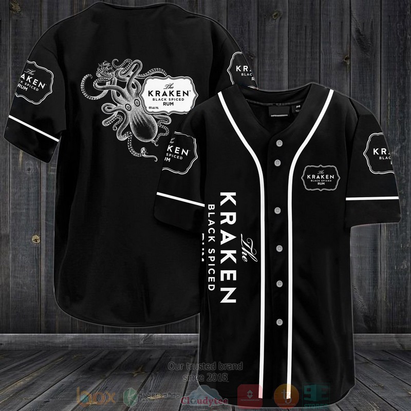 Kraken Black Spiced Rum Baseball Jersey