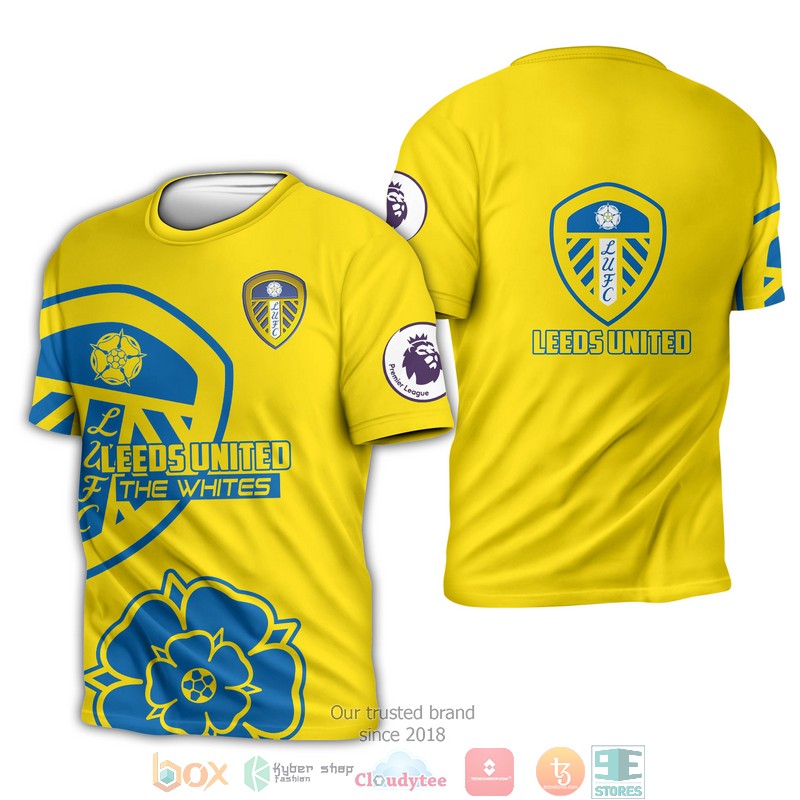 Leeds United 3d shirt hoodie 1 2 3 4 5 6 7 8