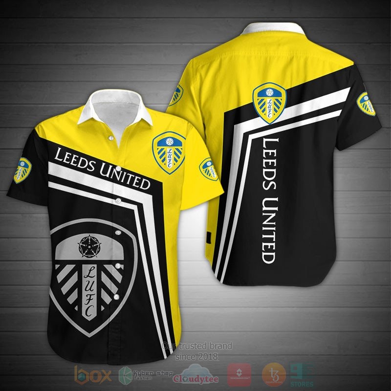 Leeds United black yellow 3D shirt hoodie 1 2 3 4 5 6 7 8 9 10 11 12 13 14 15 16 17 18 19