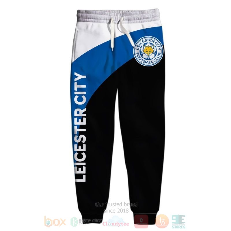 Leicester City white blue black 3D shirt hoodie 1 2 3 4 5 6 7 8 9 10 11 12 13 14 15 16