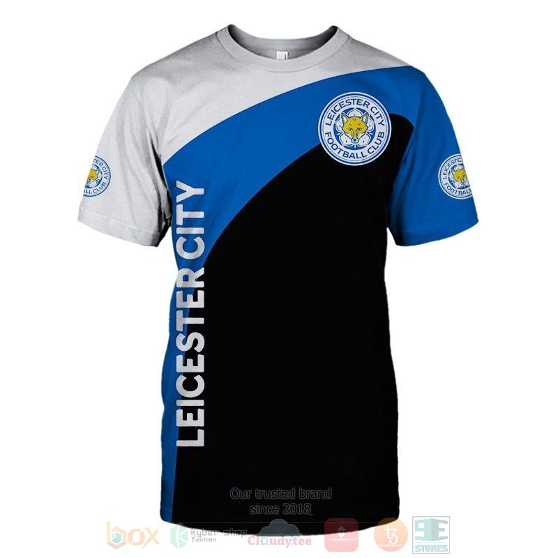 Leicester City white blue black 3D shirt hoodie 1 2 3 4 5 6 7 8 9 10 11 12 13 14 15 16 17 18 19 20 21