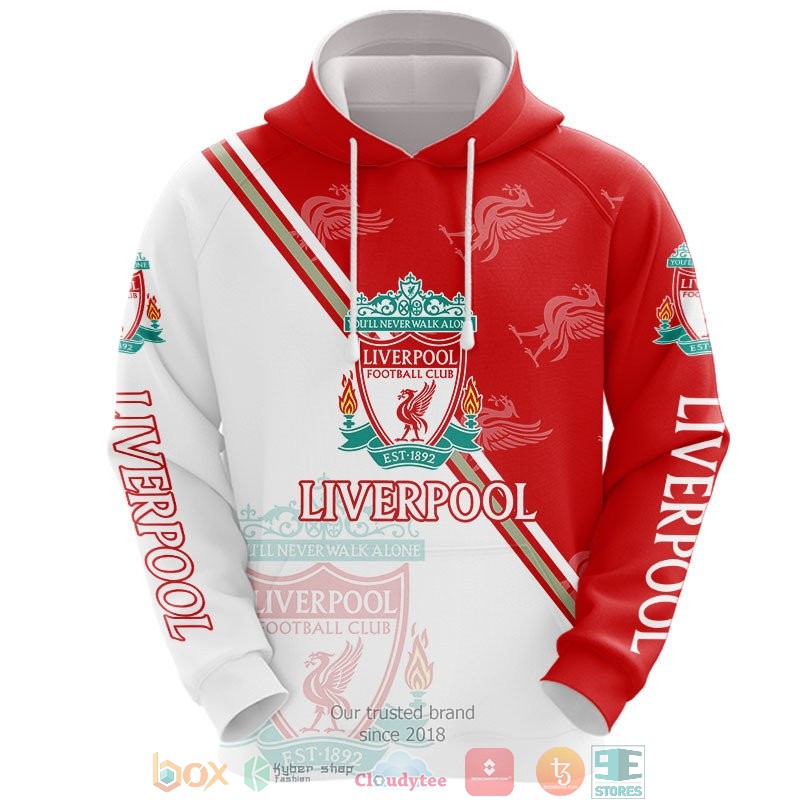Liverpool Est 1892 3d shirt hoodie 1 2 3 4 5 6 7 8 9 10 11 12