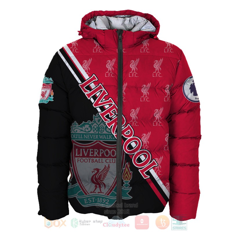 Liverpool FC black red 3D shirt hoodie 1 2 3 4 5 6