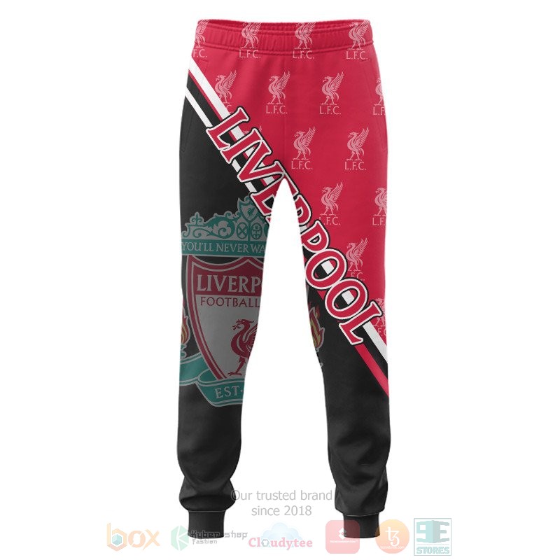 Liverpool FC black red 3D shirt hoodie 1 2 3 4 5 6 7 8 9 10 11 12 13 14 15 16