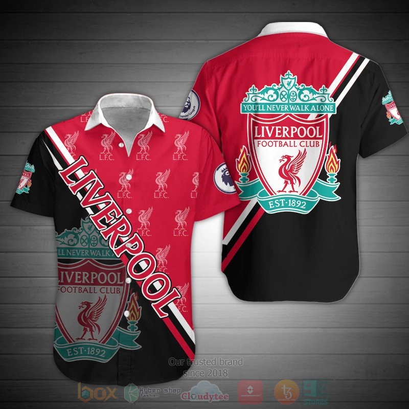 Liverpool FC black red 3D shirt hoodie 1 2 3 4 5 6 7 8 9 10 11 12 13 14 15 16 17 18 19